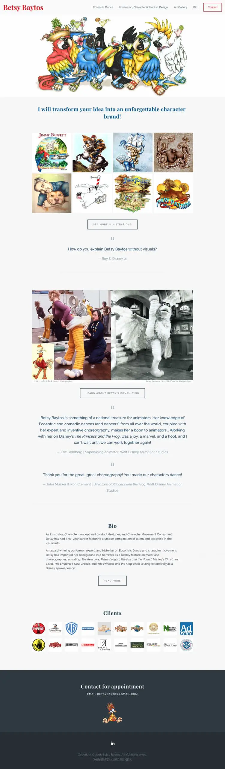 Betsy Baytos Home Page