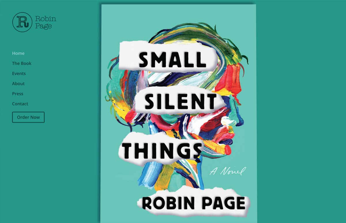 Robin Page, author. Home page by Guedin Designs.