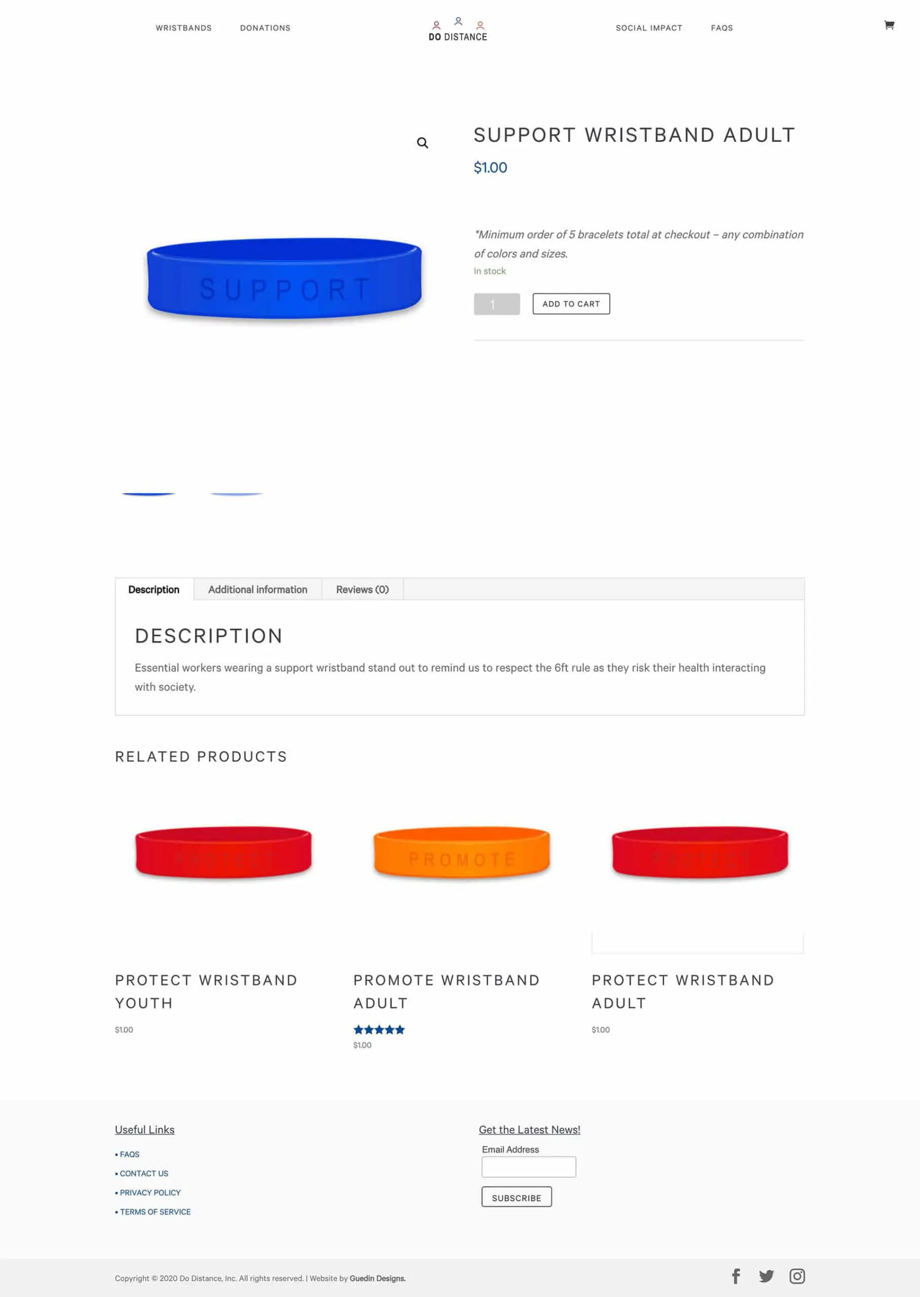 Do Distance Product Page
